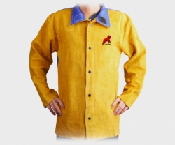 REDRAM Welding Jacket Golden Colour With Blue FR (Size:XXL)